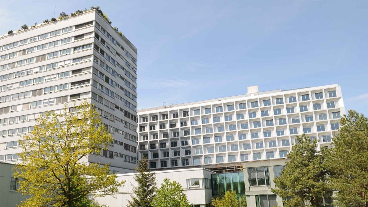 Aussenbild des Kantonsspital Frauenfeld